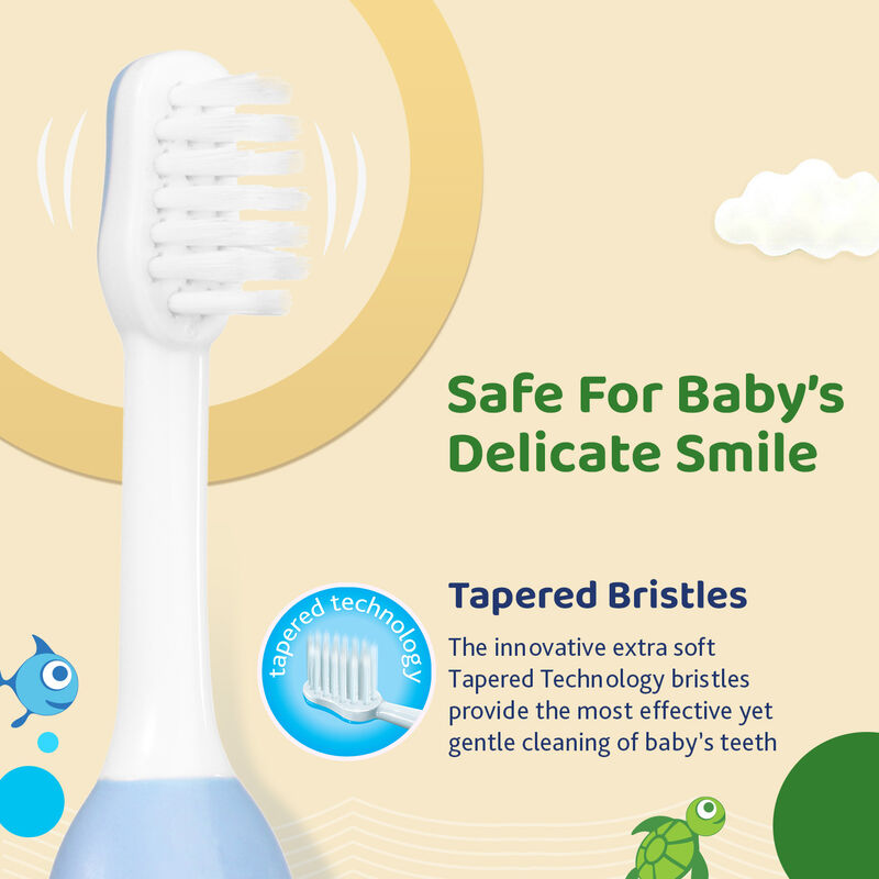 Toothbrush Set Blue + Green 6M-36M image number 4